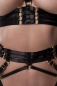 Preview: GREY VELVET 3-teiliges Harness-Set