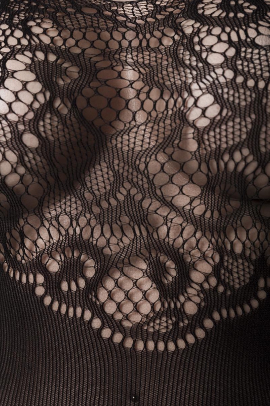 GREY VELVET Bodystocking