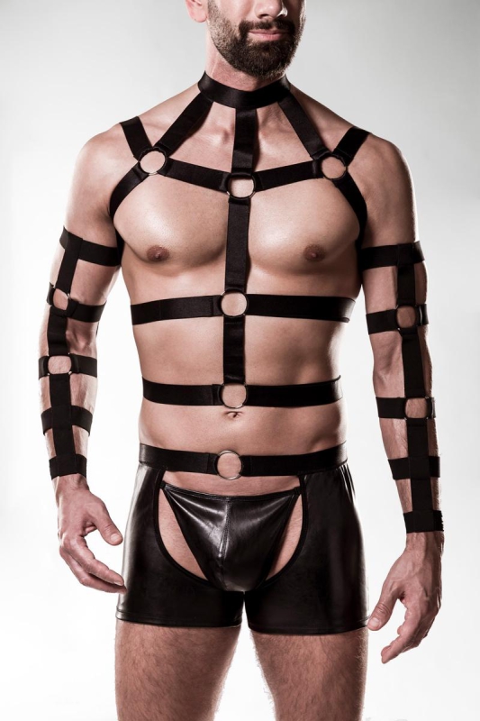 GREY VELVET Harness Set MEN